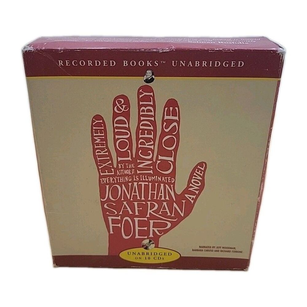 NEW Extremely Loud & Incredibly Close by Jonathan Safran Foer. Audio Book 10 CDs